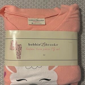 Bobbie Brooks Pink and Blue Pajama Set